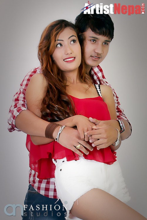 Nepali hot couplr model nic bhujel and sandhya sangten