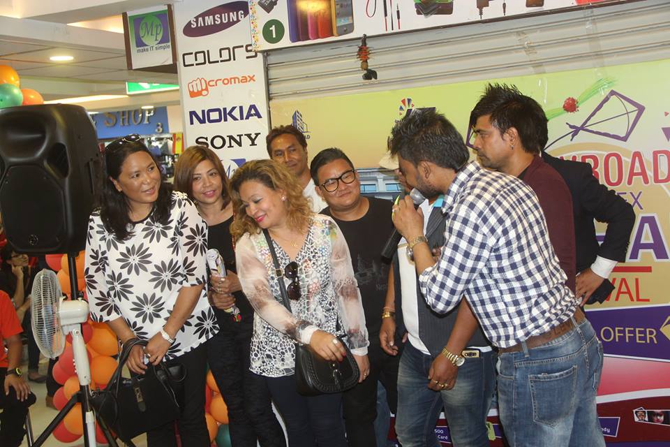 Dashain Festival -Newroad Complex- sapan shrestha -seema shah-pradesh limbu